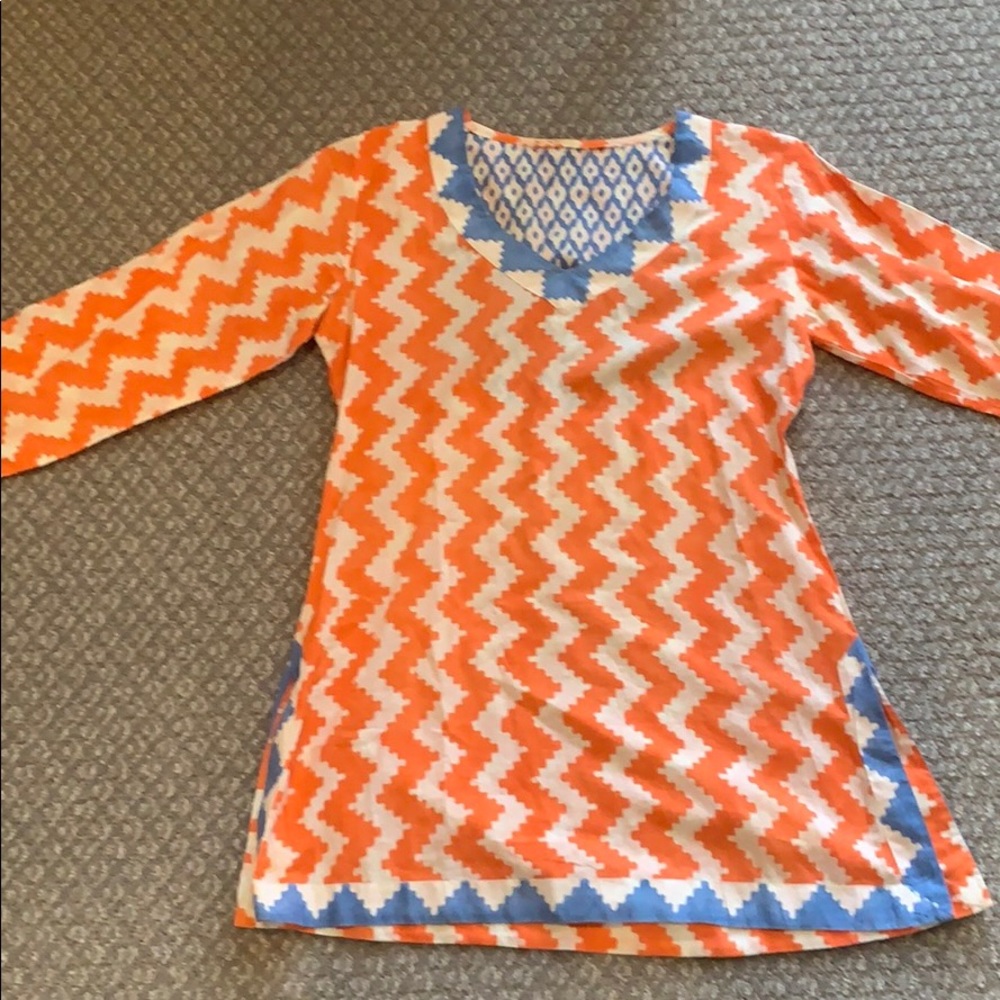 Geometric summer tunic